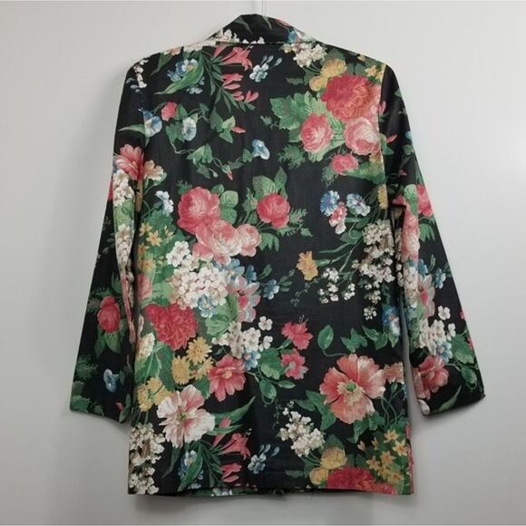 Vintage  Floral Blazer by Willow Ridge size 6 - Picture 7 of 12